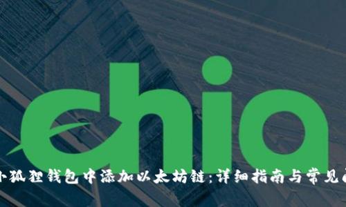 如何在小狐狸钱包中添加以太坊链：详细指南与常见问题解答